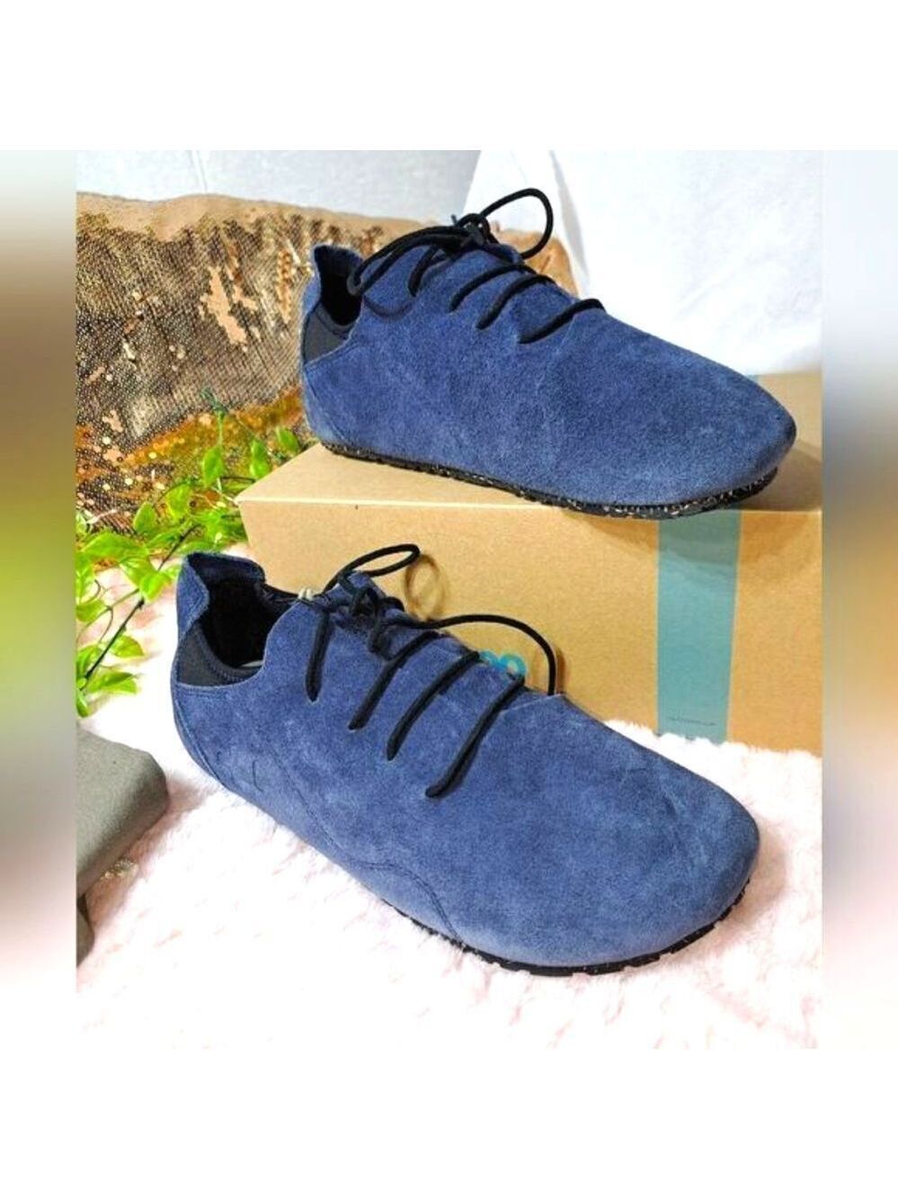 NIB Otz1 Leather Shoes Superslick In Navy Black👞